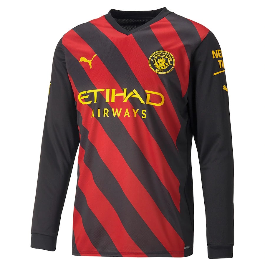 Manchester City Green Long Sleeve Shirt Man 2023 